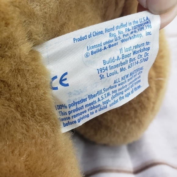 Build A Bear Brown Sugar Puppy Dog 10 Inch Plush Stuffed Animal With Sound - Picture 9 of 10